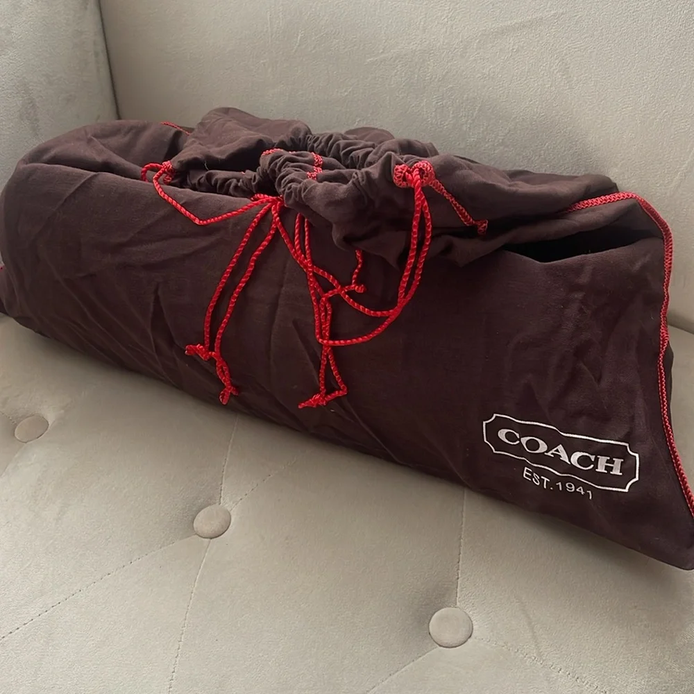 COACH leather RARE vintage Y2K brown Tote bag